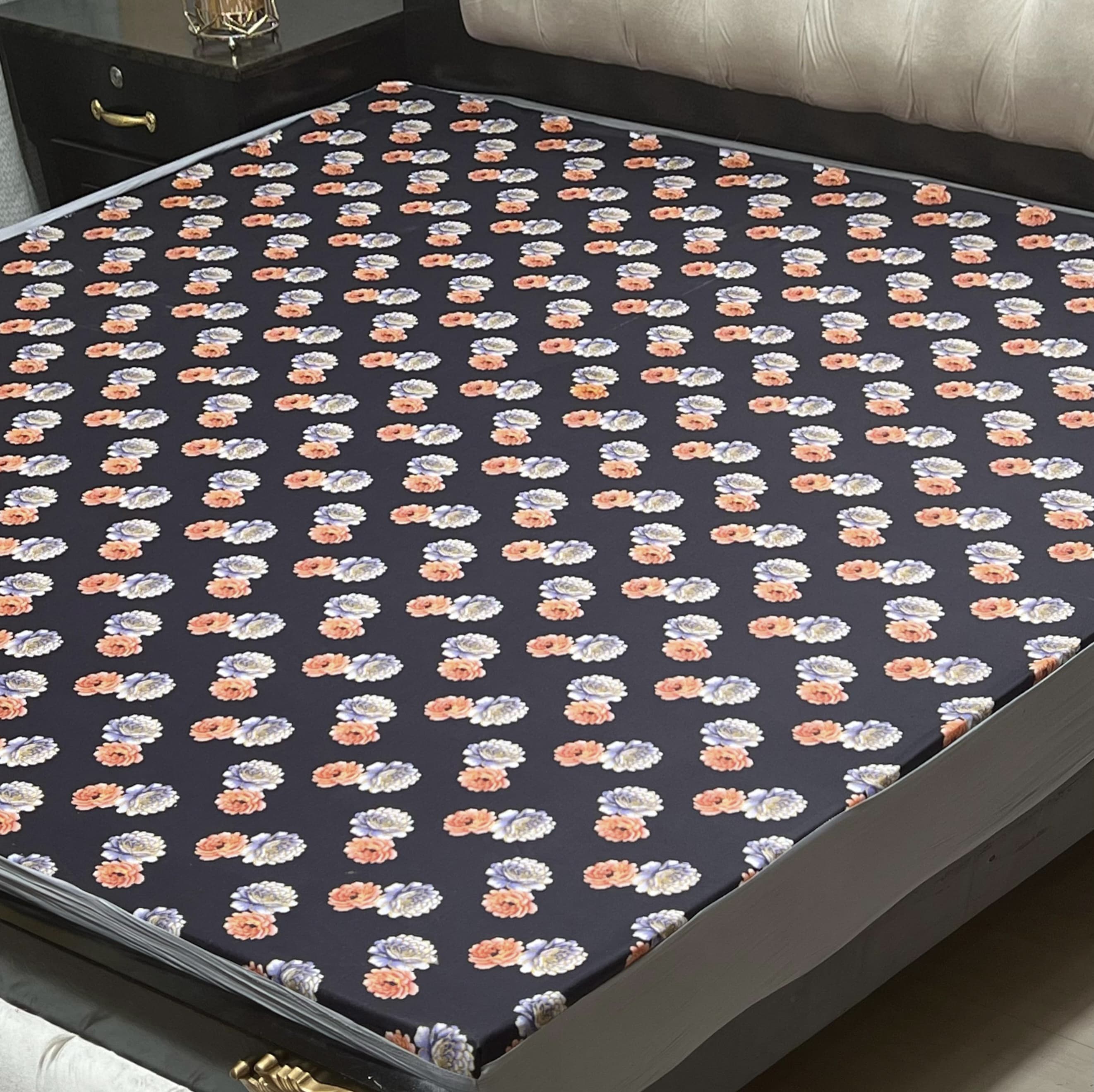 Printed Waterproof Mattress Cover – Standard King Size