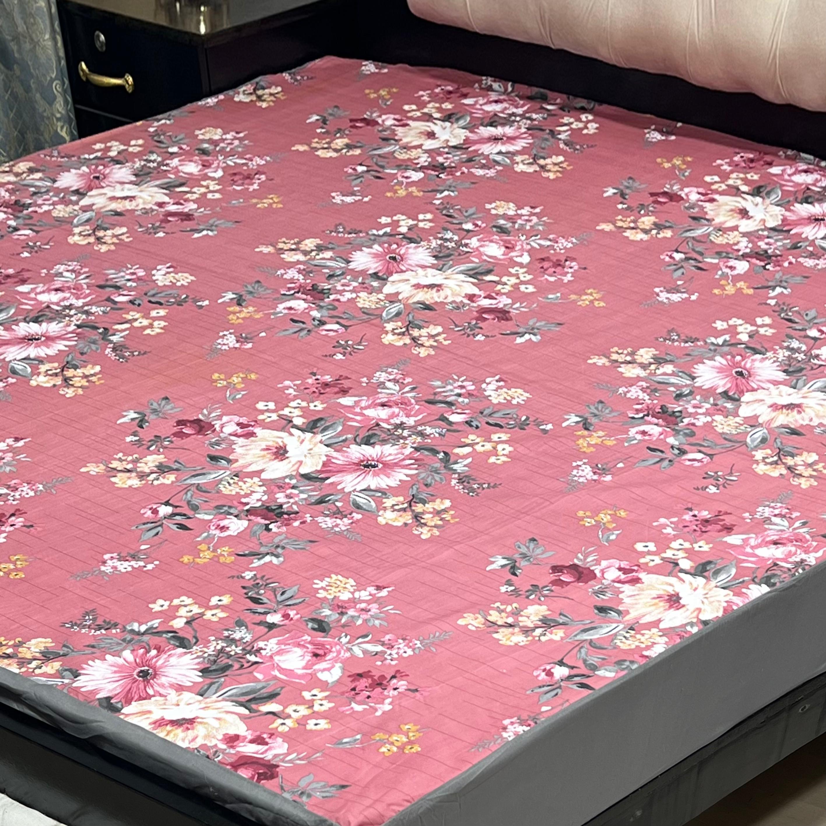 Printed Waterproof Mattress Cover – Standard King Size